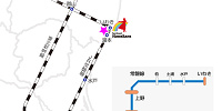 電車でのアクセス| キャステル | CASTEL ディズニー情報