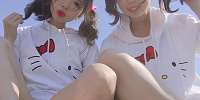 【ハローキティの双子コーデ】キティパーカー| キャステル | CASTEL ディズニー情報