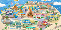 マップ| キャステル | CASTEL ディズニー情報