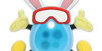 ポケットうさたまカバー（ブルー）| キャステル | CASTEL ディズニー情報