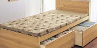 ミッキー収納付きベッド| キャステル | CASTEL ディズニー情報
