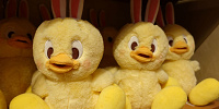 うさピヨのぬいぐるみ| キャステル | CASTEL ディズニー情報