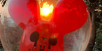 夕日とミッキー風船| キャステル | CASTEL ディズニー情報