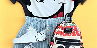 ビッグプリントTシャツコーデ| キャステル | CASTEL ディズニー情報