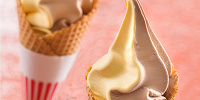 ソフトクリーム（パンプキン・チョコレートミックス）| キャステル | CASTEL ディズニー情報
