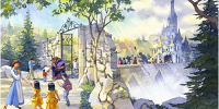 新設される美女と野獣エリア| キャステル | CASTEL ディズニー情報