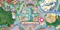 ワールドバザール手前の右側| キャステル | CASTEL ディズニー情報