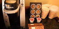 アウラニ・ディズニー・リゾートの客室のコーヒーメーカー| キャステル | CASTEL ディズニー情報