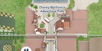 ディズニーカリフォルニアアドベンチャーのマップ| キャステル | CASTEL ディズニー情報