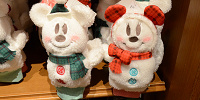 スノーミッキー＆スノーミニーのミトン手袋| キャステル | CASTEL ディズニー情報