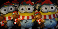 MINION MERRY CHRISTMASボブのぬいぐるみ| キャステル | CASTEL ディズニー情報