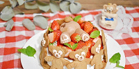 ダッフィーのいちごケーキ| キャステル | CASTEL ディズニー情報