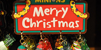 MINION MERRY CHRISTMASチャームセット（4個セット）| キャステル | CASTEL ディズニー情報