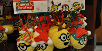 MINION MERRY CHRISTMASまんまるヘアゴム| キャステル | CASTEL ディズニー情報