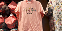 ピンクTシャツ／WHAT A FUN PEANUTS TOUR| キャステル | CASTEL ディズニー情報