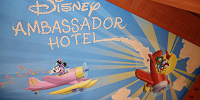 ディズニーアンバサダーホテルのロビー天井画| キャステル | CASTEL ディズニー情報