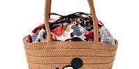 ミッキー和風かごバッグ| キャステル | CASTEL ディズニー情報