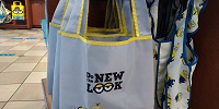 ミニオン「Do the NEW LOOK」エコバック／グレー| キャステル | CASTEL ディズニー情報