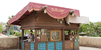 アラビアンコースト前のポップコーンワゴン| キャステル | CASTEL ディズニー情報