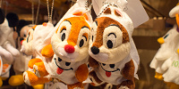 チップとデールぬいぐるみバッジ| キャステル | CASTEL ディズニー情報
