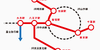 大まかな路線図。大月駅を目指そう| キャステル | CASTEL ディズニー情報
