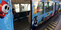 スーパーニンテンドーワールドラッピング電車| キャステル | CASTEL ディズニー情報