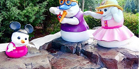 雪だるまの家族| キャステル | CASTEL ディズニー情報