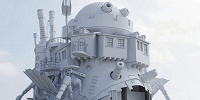 ハウルの動く城（エリア内に整備予定の施設 CG パース）| キャステル | CASTEL ディズニー情報