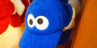 セサミストリート ボアキャップ（クッキーモンスター）| キャステル | CASTEL ディズニー情報
