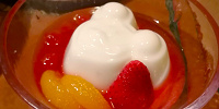 デザート（杏仁豆腐）| キャステル | CASTEL ディズニー情報