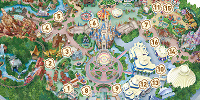 ディズニーランドのポップコーンワゴンの位置| キャステル | CASTEL ディズニー情報