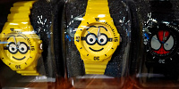 ミニオンのビックフェイス腕時計| キャステル | CASTEL ディズニー情報