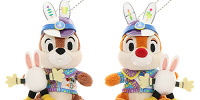 チップ&デール　ぬいぐるみバッジ（イースター）| キャステル | CASTEL ディズニー情報