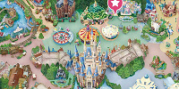 イッツ・ア・スモールワールドの地図| キャステル | CASTEL ディズニー情報