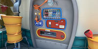トゥーンタウンの自動販売機| キャステル | CASTEL ディズニー情報