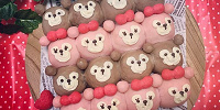 ダッフィーとシェリーメイのちぎりパン| キャステル | CASTEL ディズニー情報