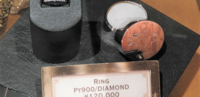 21 ディズニー指輪選 シンプル プリンセスデザイン 美女と野獣のペアリングが