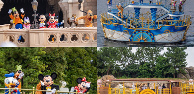 コロナ対策中 ディズニーパレード ショー情報 ランド シーのグリーティングと鑑賞ルール