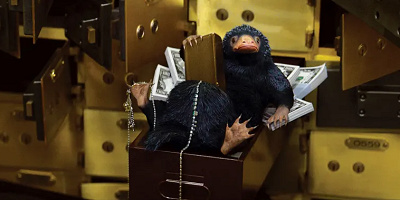 ファンタビに登場する魔法動物「ニフラー」を解説！習性や個性は？ニュートの元にいるテディとベビー二フラーも