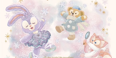 【11/2〜】ダッフィー&フレンズのダンシングスノーフレークスグッズ発売決定！スーベニア付きメニューも登場