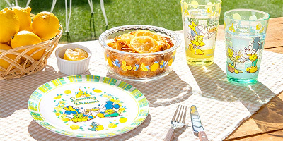 【4/24発売】ディズニーレモン柄グッズまとめ！レモンパイ&レモネードを作って仲良く過ごすミッキーとミニーの爽やかグッズ♡