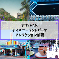 【アナハイム】ディズニーランドパークの全アトラクション一覧！カリフォルニア独自のライドや絶叫系も！