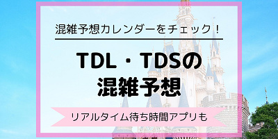 【ディズニー混雑予想】2026年6月、7月、8月のTDL・TDSの混み具合は？リアルタイム待ち時間アプリも
