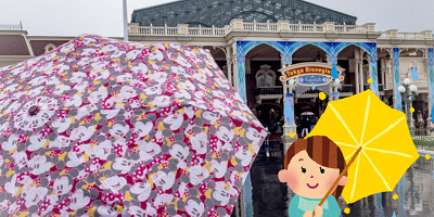 雨の日のディズニーを子連れで楽しむ回り方！持ち物は？ベビーカーはどうする？おすすめアトラクションやレストランも