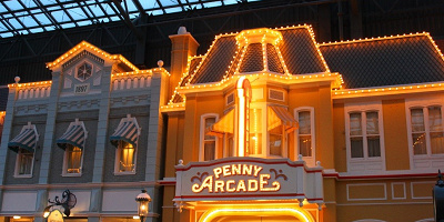 ディズニーランド・ワールドバザールのアトラクション一覧