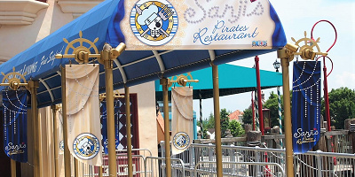 【USJ】ワンピースのレストラン2店舗を紹介！サンジの海賊レストラン＆麦わらの一味の宴レストラン