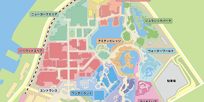 【図解】USJのマップ徹底解説！マリオ・ハリポタ・ミニオンエリアへの行き方！ゲートまでの行き方も！