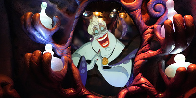 【ディズニーヴィランズ】アースラを大解剖！アリエルとの関係は？正体や生い立ちの秘密