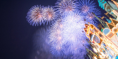 ディズニーで花火を見よう！打ち上げ場所はどこ？ランド＆シーの穴場の観賞スポット、中止の条件も
