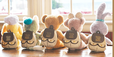 【キャリーミー・ポシェット】ダッフィー＆フレンズの3Wayで使えるグッズ！